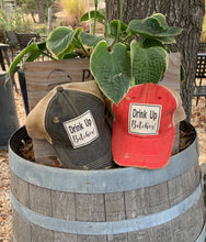 Drink Up Bitches Distressed Trucker Hat Baseball Cap