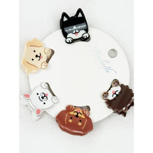 Premium Quality Mini Puppy Hair Claw Clip: MIX COLOR / ONE(12)
