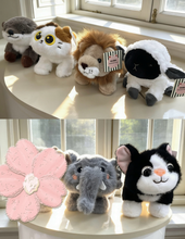 9.8" Premium minky Weighted Animal Plush Toy