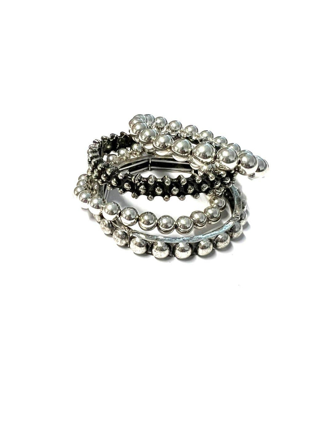 Western 4 Layered Bubble Stretch Bracelet