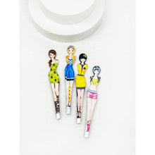 Professional Girl Eyebrow Tweezer: MIX COLOR / ONE(12)