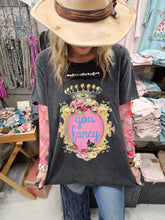 YOU FANCY tattered Tee