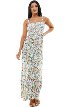 Meadow Bloom Sleevless Floral Maxi Dress