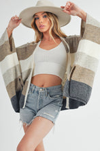 Multi Zuri Poncho Cardigan