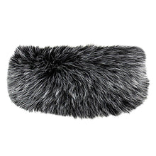 White Elegant Faux Fur Winter Headband Earmuff