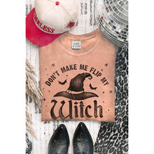 Mineral Burnt Orange Dont Make Me Flip Graphic Tee