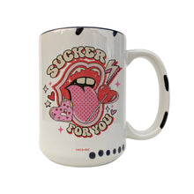 Sucker For You - Valentine's Day Mug, Retro, Cute Mug: Pink