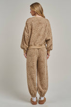 Leopard Fleece Comfy Sweatpants