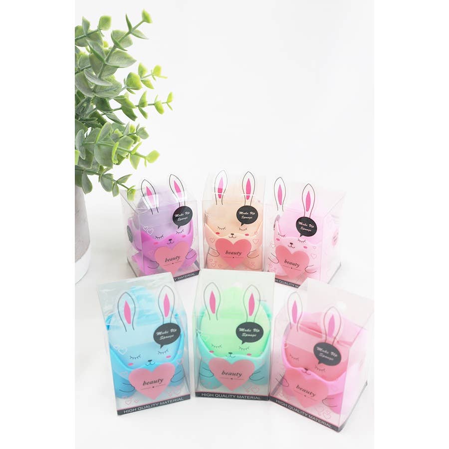 Make Up Sponge Set: MIX COLOR / ONE(12)