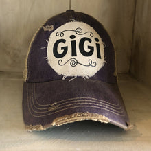 Navy GiGi Hat