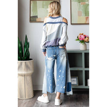Oli Hali WASHED CROPPED DENIM JEANS