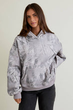 Grey Tree Camo Printed Hoodie