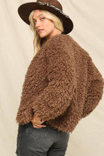 Latte Open Front Fuzzy And Cozy Jacket