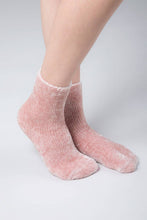 Grey Luxury Chenille Socks