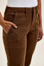 Mahogany High Waist AURORA Weekender w/ Knee Darts Judy Blue Jeans
