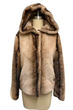 Taupe Essential Faux Fur Jacket