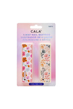 CALA Flower Print 4-Way Nail Buffers