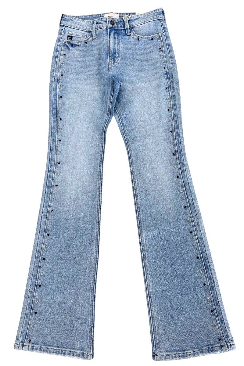 Medium Light Mid Rise Bootcut Kancan Jeans