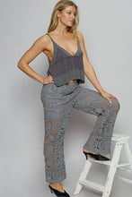 Grey Crochet with lining regular fit POL bottoms