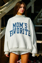 Heather Grey Reversible Mock-Neck Sweatshirt