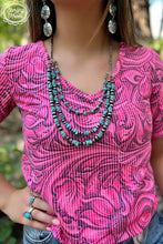 Pink Backroads Barbee Top
