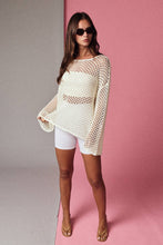 White Reese Loose Fit Cover Up