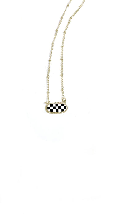 Checkerboard Necklace