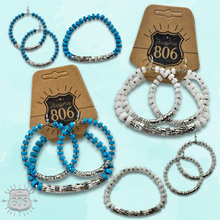 Turquoise Earrings and bracelet set