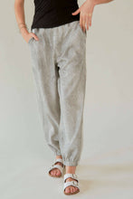 Black Rhinestone Elastic Waistband Davi & Dani Joggers
