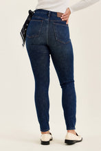 Dark High Waist TC Sienna Skinny Bandana Loop Rustic Indigo Judy Blue Jeans
