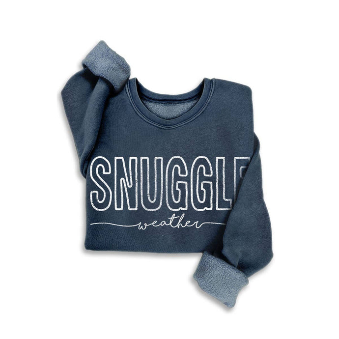 Mineral Navy Snuggle Weather Sweatshirt