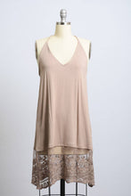 Mocha Versatile T-Back Lace Midi Slip