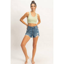 Pastel Green Cropped Tank Top