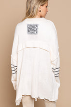 Ivory Embroidered Sweater POL Cardigan 9/12/23 6990