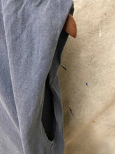 Faded Black Make it a Double Boxy midriff pinned sleeve muscle top