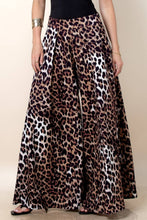 Gen Animal Print Wide Leg Pants