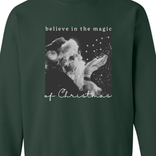 Heather Green Believe In The Magic Of Christmas Crewneck Sweatshirt