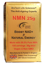 NMN & NAD+ Sublingual Powder  >99.5% Purity: Energise-X 40g NMN NAD CoQ10 Vit A D3 K2 B2 B5 B6 B7 B9 B12 Copper Chromium Manganese Selenium Iodine