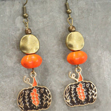 Meet Me In The Pumpkin Patch Drop Earrings