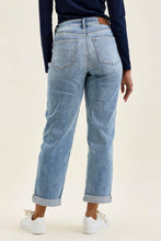Light Mid Rise "BILLIE" Boyfriend LT Light Iced Judy Blue Jeans