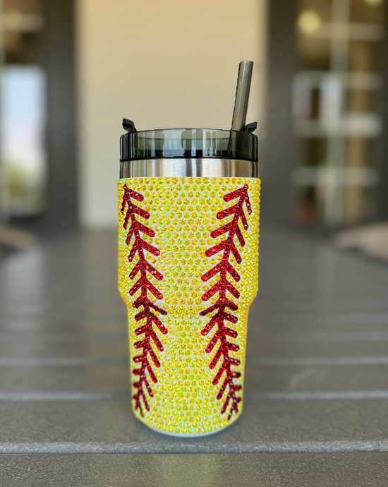 20 Oz. Crystal SOFTBALL 