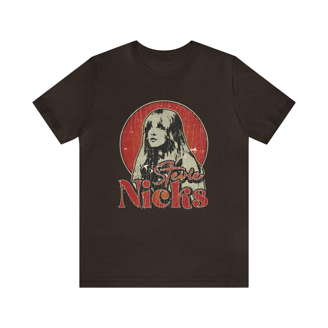 Dark Chocolate Stevie Nicks Fleetwood Mac Band Tee