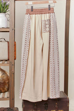 Multi Lace Accents Patchwork Maxi Pants