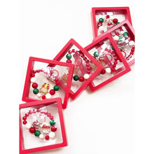 Christmas Theme Bracelet with Matching Ring: MIX COLOR / ONE(12)