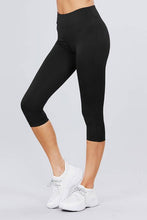 Black Workout Capri Length Pants