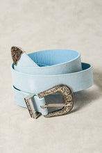 Burnt Orange Western Buckle Belt