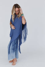 Denim Showstopper Fringe Top