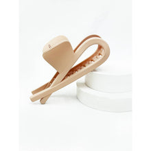 Minimal Design Jumbo Neutral Tone Hair Claw: MIX COLOR / ONE(12)