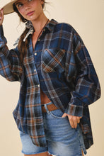 8376EN Kambrie Plaid Flannel Shirt: Red / Contemporary / M