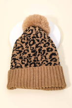Black Winter Ribbed Pom Beanie